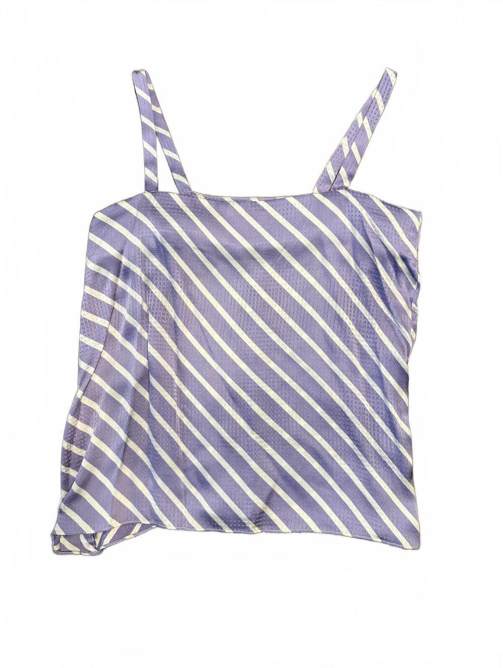 Milo Dallas Boston Vintage 1970s Couture silk purple cami